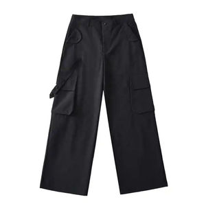 Pantalon décontracté léger pour homme, taille mi-haute, style streetwear estival, respirant, écologique, 100 % coton et poches latérales - Product Image 4