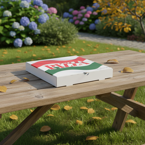 Boîtes d'expédition en carton ondulé jetables, biodégradables et recyclables, impression flexographique, design pliable, fermeture magnétique, exposition - Product Image 6