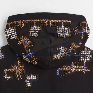 Sweat-shirts à strass pour hommes les plus vendus en ligne, nouveau style, faible MOQ, basiques - Product Image 3