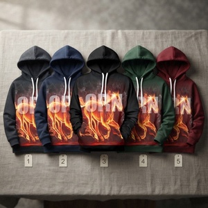 Sudadera con Capucha de Invierno Personalizada con Forro de Sublimación, Estilo Isleño, Regalo de Recuerdo, Impresión Completa, Sudadera Lisa para Hombre - Product Image 1
