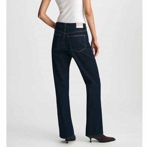 Nouveau design pour un style de bureau : jeans évasés de haute qualité pour femmes, coupe cloche, jean épais pour une utilisation durable. - Product Image 5