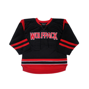 Maillots de hockey sur glace personnalisés OEM, design sublimé, en twill, avec logo brodé, uniforme d'équipe de hockey - Product Image 4