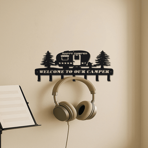 CIFbuy ตะขอแขวนผนังรูปต้นสนสไตล์เรสติกและราวแขวนเสื้อผ้าเหล็กแข็งแรงทนทาน พร้อมที่เก็บกุญแจ สำหรับบริการรับสินค้าที่ Temu - Product Image 4