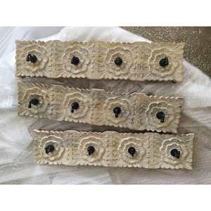Handcrafted Mango Wood Wall <b>Hook</b> Rack 4-<b>Hook</b> Rustic Indian Decor Wholesale - Product Image 2