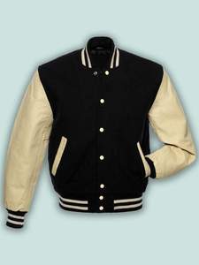 Veste universitaire en laine brodée avec logo personnalisé à prix avantageux pour hommes, veste universitaire vintage de haute qualité pour hommes - Product Image 4