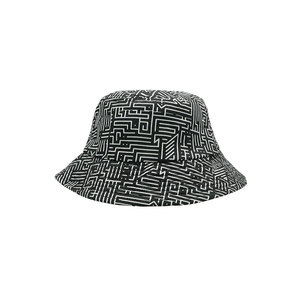 Geometric Pattern Bucket <b>Hat</b> Unisex Polyester Canvas Casual Spring <b>Summer</b> 56-58CM - Product Image 6