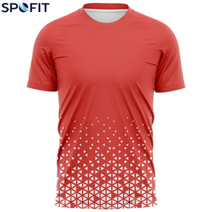Latest Men's Formal Solid Sublimation T-Shirt Knitted Fabric Summer Style Fashion Color <b>100</b>% <b>Polyester</b> - Product Image 4