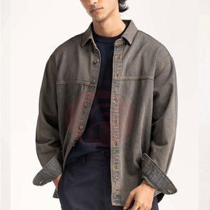 Winter Faux <b>Suede</b> Shacket Standard Button Front Overshirt Windproof Breathable Warm Comfortable Long Sleeve Casual <b>Jacket</b> - Product Image 5
