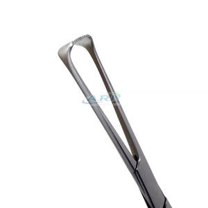 Pince à tissus Allis en acier inoxydable, instrument médical chirurgical réutilisable et autoclavable - Product Image 4