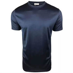 เสื้อยืดออกกำลังกายผู้ชายทรงปกติ ผ้าฝ้าย 100% คุณภาพสูง แห้งเร็ว ยืดได้สี่ทิศทาง ระบายอากาศดี บริการรับผลิตตามแบบ OEM สำหรับการออกกำลังกาย - Product Image 2