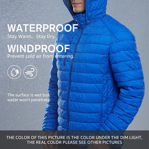 Custom <b>Men</b> <b>Long</b> Puffer <b>Jacket</b> with Insulated Core Durable Shell Front Logo OEM/ODM Outerwear Manufacturing - Product Image 3