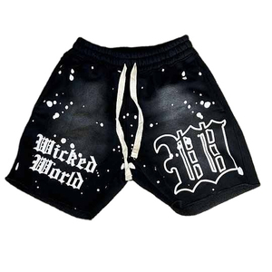 Premium Cotton Fleece Shorts - Integrated Padding <b>Elastic</b> Waistband - Custom Sublimation Streetwear Shorts for Sports Teams - Product Image 2