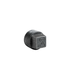 Raccord carré TSP à tête carrée en fonte à surface lisse haute pression, connecteur de tube, bouchon carré fileté, tête de vis carrée pour tuyau - Product Image 1