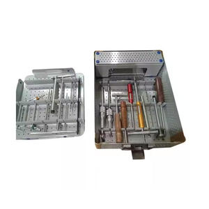 ชุดเครื่องมือผ่าตัดกระดูก DHS DCS ของเยอรมัน ทำจากสแตนเลส รุ่น DC-PK-0055 จำนวน 27 ชิ้น พร้อมสกรูแบบมีรูตรงกลางขนาด 6.5 มม. บรรจุในกล่องอลูมิเนียม - Product Image 6