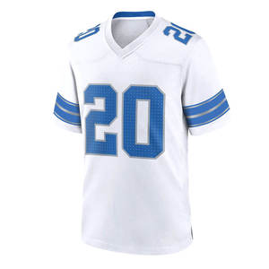 Wholesale American Football Training Jerseys 100% Polyester Breathable Sportswear Personalized Team Uniform American Jersey - Product Image 4