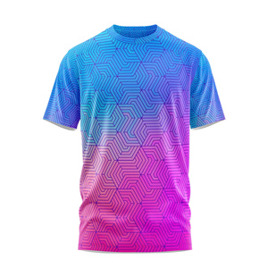 Nouveaux T-shirts de sublimation à prix de gros abordable, à la mode, fabriqués avec les meilleurs matériaux, faible MOQ, prix d'usine - Product Image 1