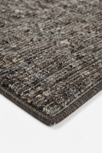 Handwoven Flatweave Wool <b>Rug</b> Modern Ribbed Textured Carpet Natural Brown <b>Grey</b> Area <b>Rug</b> for <b>Living</b> <b>Room</b> Bedroom and Office - Product Image 2