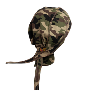 100% Mili Camo FR Du-Rag Vêtements de sécurité résistants aux flammes 9 oz - Product Image 1