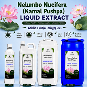 Suplemento Herbal Líquido Oral de Nelumbo Nucifera Kamal Pushpa, Grado Alimenticio Natural, Empaque a Granel - Product Image 1