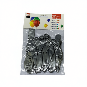 Globos Plateados para Decoración, Globos Metálicos de Alta Calidad para Celebraciones - Product Image 2