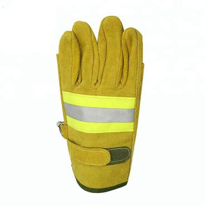 Nouveaux gants de pompier en cuir de haute qualité, fabrication hautement demandée, service OEM, gants de pompier de sécurité. - Product Image 2