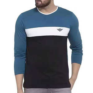 Everyday Full Sleeve 100% Cotton <b>T</b>-<b>Shirt</b> for <b>Men</b> Regular Fit Comfortable Casual Soft Fabric - Product Image 1