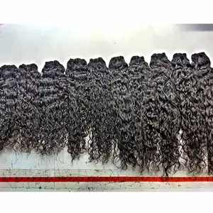 Estensioni dei capelli remy indiani di qualità al 100% miglior fornitore di capelli ondulati a donatore singolo miglior fornitore di capelli del tempio indiano