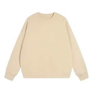 Customized <b>Men</b> Women Spring Embroidered Acid Wash Crewneck Fleece Sweatshirt Oversized Vintage Streetwear OEM ODM Supplier - Product Image 5