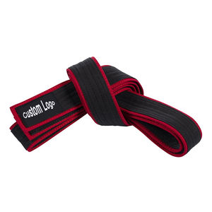 Ceinture de karaté en coton 100% de haute qualité, entraînement de kung-fu, services OEM personnalisés, option avant, séchage rapide, respirante, SCORPIUS OEM - Product Image 1
