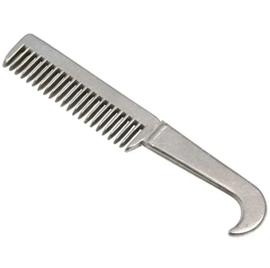 Peine Profesional Reutilizable y Duradero de Acero Inoxidable para el Cuidado de Caballos y Perros, Herramienta Veterinaria - Product Image 1