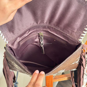 2025 nouveau concepteur de luxe bandoulière usiné à la main en cuir sacs à main mode véritable cuir de vachette dame luxe épaule sacs à main - Product Image 6