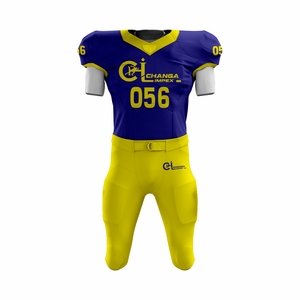 เสื้อแข่งขันกีฬา Heritage Pro พร้อมผ้าแห้งเร็ว รุ่น Elite American Varsity Performance Team Jersey - Product Image 1
