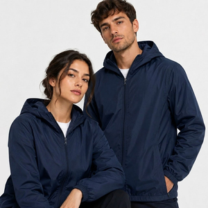 Chaqueta Impermeable Personalizada para Hombre y Mujer, con Capucha, Cortavientos, con Diseño Personalizado, Chaqueta de Invierno - Product Image 2