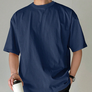 เสื้อยืดคอตตอน 100% ทรงโอเวอร์ไซส์ ล้างสีแบบแอซิดวอช สำหรับผู้ชายและผู้หญิง เกรดสินค้าคุณภาพ สำหรับขายปลีก - Product Image 4