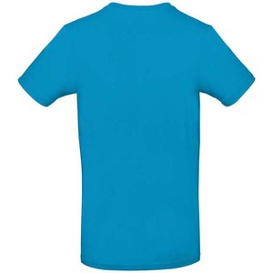 Blue Color Short Sleeve T Shirts for Men's Clothing Plus Size High Street Style Cotton Breathable Crewneck Summer Men T Shirts - Product Image 2