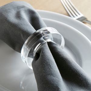 Anillos para servilletas de resina pura con acabado artesanal de primera calidad para temas de mesa coloridos y ocasiones festivas. - Product Image 4