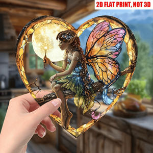 CIFbuy Acchiappasole Artigianale in Acrilico a Forma di Cuore, Decorazione da Parete per Finestre, Acchiappasole in Cristallo, Regalo per Casa e Giardino con TikTok per Ritiro Temu - Product Image 4