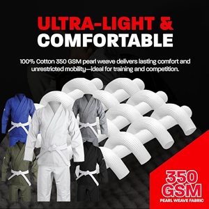 Logo personnalisé Kick Boxing Judo uniformes Kimono de MMA Jiu-Jitsu Gi & BJJ Gis BJJ Gi Judo karaté uniforme formation porte des vêtements - Product Image 2