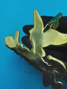 Pendentif personnalisé en moissanite VVS, style 'Iced Out', en argent 925, avec attache 'Birds', pour initiale, lettre ou nom, style 'Rapper' - Product Image 6