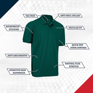 Polos de Poliéster con Logotipo Personalizado, Polo con Logotipo Bordado, Publicidad Empresarial, Camisa de Trabajo Promocional, Uniforme, Camisa Polo - Product Image 2