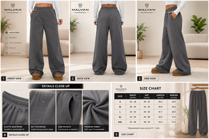 Pantalon de survêtement ample et personnalisable pour femme, idéal pour le printemps, décontracté, pour la course et le sport, écologique, respirant, coupe-vent, couleur unie - Product Image 6
