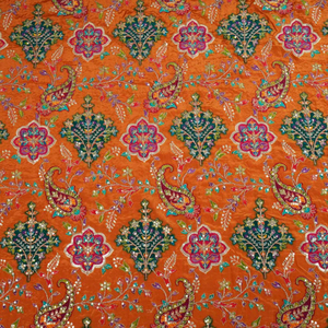 Tissu numérique teint en position, brodé, dentelle, maille à sequins, organza uni, anti-boulochage, poids moyen, pour robe de boutique et vêtements - Product Image 5