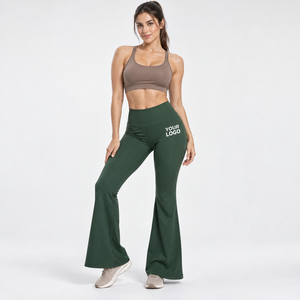 Leggings de fitness taille haute pour le yoga, en nylon et élasthanne, pour femmes, extensibles dans les quatre sens, fabrication OEM, vente en gros - Product Image 2