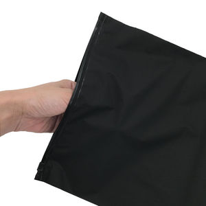 Custom <b>Biodegradable</b> Zip Lock Clothing Bags Matte/Frosted Zipper <b>Packaging</b> For T-Shirts Swimwear With Unique Logo - Product Image 2