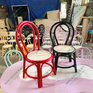 Sillas de ratán de diseño moderno ecológicas hechas a mano para niños, asientos seguros con estilo Natural para cocina al aire libre, sala de estar, salas de juegos - Product Image 4