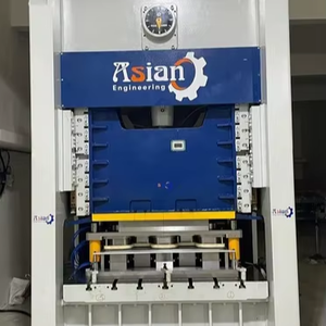 Machine automatique de fabrication de barquettes alimentaires en aluminium 50 PPM, presse industrielle haute vitesse pour la production de barquettes argentées 440V 30HP 125 tonnes - Product Image 1