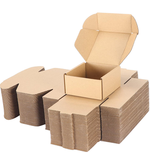 Boîte d'expédition en carton brun 3 plis, 6 x 6 x 4 pouces, petite boîte d'emballage pour produits, boîte de protection pour envoi postal - Product Image 6