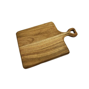 Planche à découper en bois attrayante avec poignée, écologique, plateau de service en bois fait main pour la vente en gros - Product Image 3