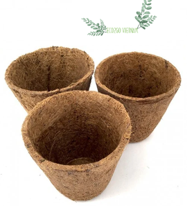 Various Sizes Available Coconut Fiber Pot Sustainable Eco-Friendly Organic Seed Starter Coconut Coir Pot By Eco2go Vietnam - Product Image 6