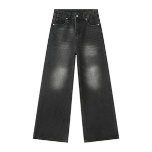Wholesale New Fashion <b>Overalls</b> Trousers Denim Suspenders Black Dungaree Jeans Stylish Loose Fit Eco-Friendly Straight for <b>Men</b> - Product Image 3